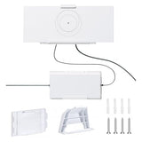 Router Wall Mount For Starlink Gen 3,All In One V3 Mesh Router And Power Supply Mounting Kit,For Starlink V3&Gen3 Hp Standard Router