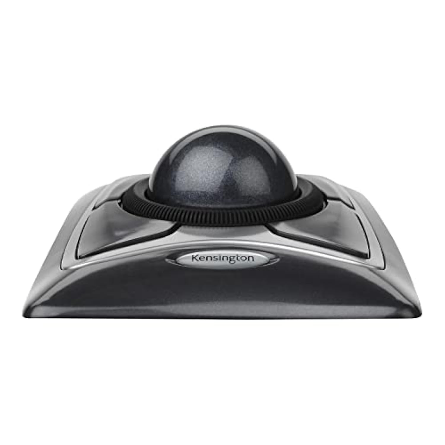 Kensington Expert Trackball Mouse (K64325), Black Silver, 5"W x 5-3/4"D x 2-1/2"H