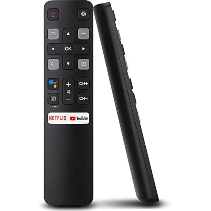 New Replaced Remote Rc802V Fnr1 Fit For Tcl Android 4K Smart Tv [No Voice Function] 40S334 50S434 55S434 75S434 40S330 70S430 32S334 55S435 50S435 43S434 32S6500A 65P8S 65P8 49S6800Fs 32S6500S 32A325
