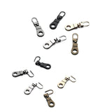 10 Pieces Zipper Pull Replacement For Small Holes Zipper, Detachable Z