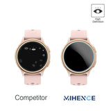 Screen Protector For G53 1.27'' Smartwatch, 9H Tempered Glass Protective Film Compatible For Sanorum/Ruxingx 1.27'' Smart Watches G53 [ 3Pcs ]