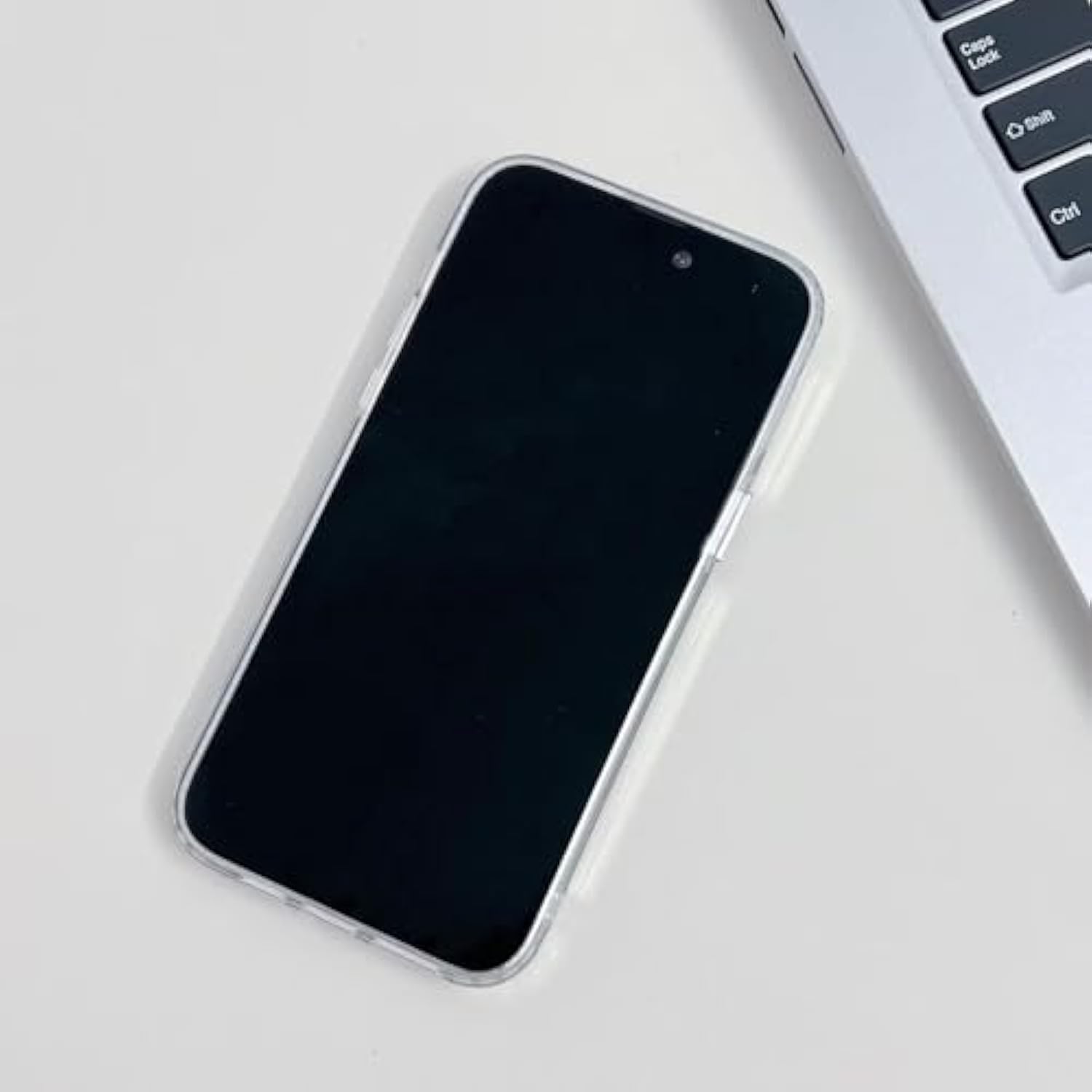 Miagon Mirror Magnetic Case For Iphone 14 Pro Max,Cover [Compatible With Magsafe] Makeup Mirror Effect Bright Reflection Plating Bumper Back Rubber Phone Case