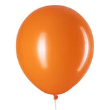 12 Inch Navy Blue And Orange Confetti Latex Balloons For Party Decoration 50 Pcs