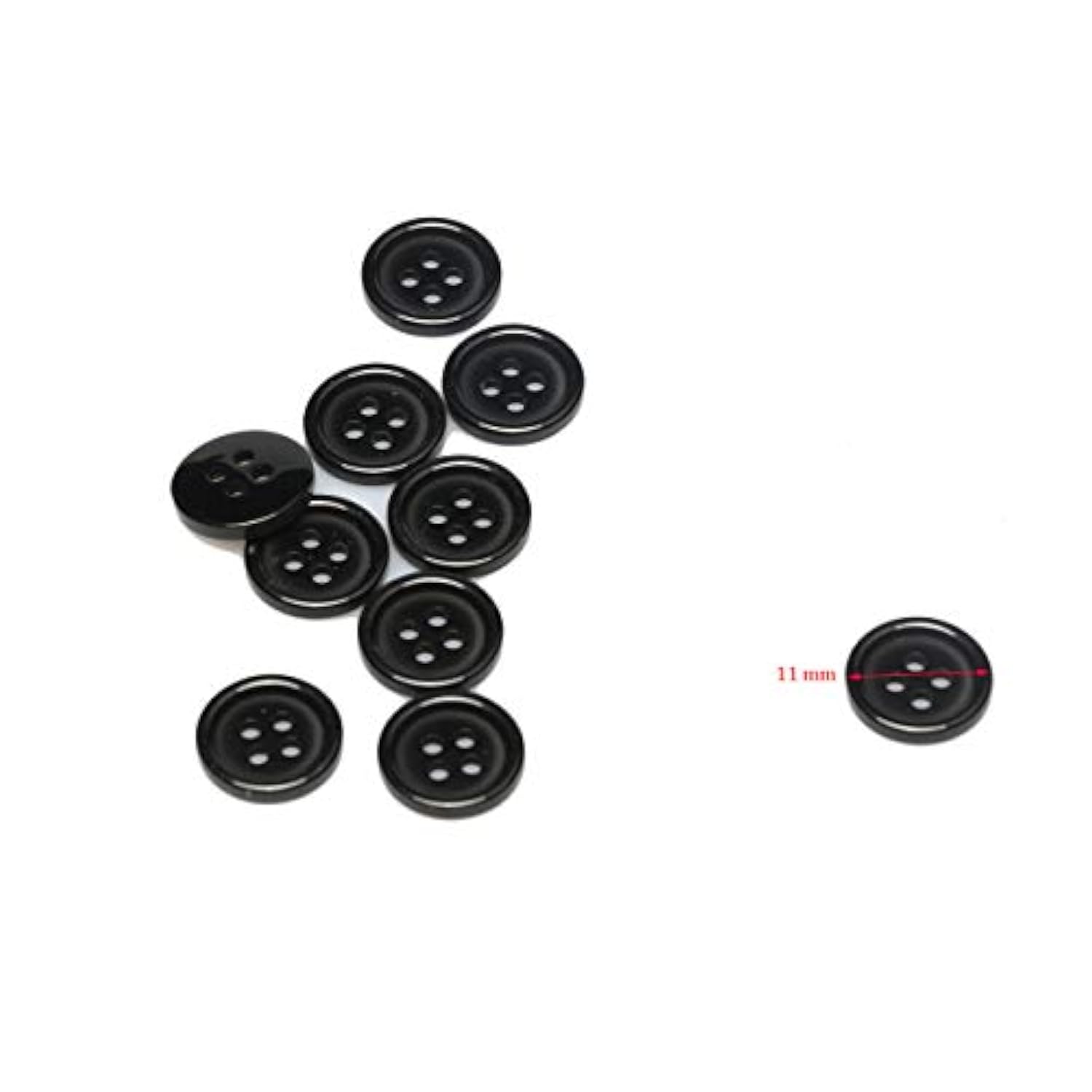 Button Hole Elastic Spool 3/4-Inch Wide Knit Stretch Band And 10Pcs Re