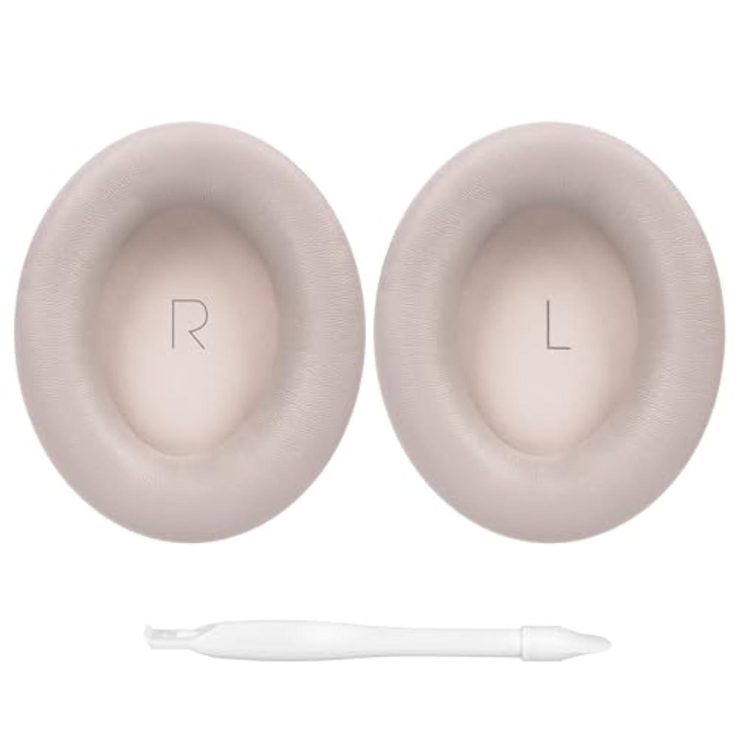 Geekria QuickFit Replacement Ear Pads for JBL Tour ONE, Tour ONE M2 Headphones Ear Cushion, Repair Parts (Champagne Gold)