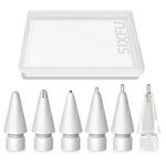 Replacement Pencil Tips For Apple Pencil, Multiple Durable Ipencil Tip Nibs Accessories For Ipad Pro/Apple Pencil Pro/Usb-C/ 1St Gen/ 2Nd Generation (6 Pcs)