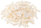 Label Core, Fiber Optic Cable, Flexible PVC, 7mm Simplex Cable, White, 100 Pack NWSLC-7Y