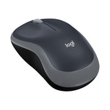 M185 Wireless Mouse, 2.4Ghz With Usb Mini Receiver, 12-Month Battery Life, 1000 Dpi Optical Tracking, Ambidextrous Pc/Mac/Laptop - Swift Grey