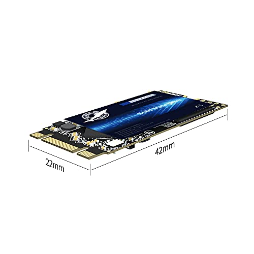 Dogfish M.2 2242 Ssd 500Gb 3D Nand Tlc Sata Iii 6Gb/S, Internal Solid State Drive - Compatible Laptop Pc Desktop (M.2 2242 500 Gb)