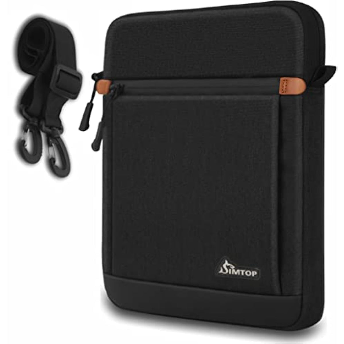 12.9–13 Inch Tablet Sleeve, Compatible With Ipad Pro 13-Inch/12.9-Inch, Galaxy Tab S9 Fe+ 12.4 / S9 Fe 10.9, Ykk Zippers, Detachable Strap, Hidden Handle