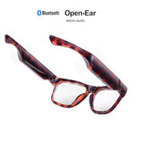 OhO Smart Glasses,128G MP3 Bluetooth Sunglasses with Open Ear Speaker Headphone, Indoor&Outdoor Sports,Polarized UV Protection,for Men Women