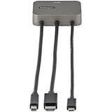 3-In-1 Multiport To Hdmi Adapter - 4K 60Hz Usb-C, Hdmi Or Mini Displayport To