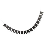 Wooden Chalkboard Banner Bunting Pennant Diy Hanging Garland Decoratio