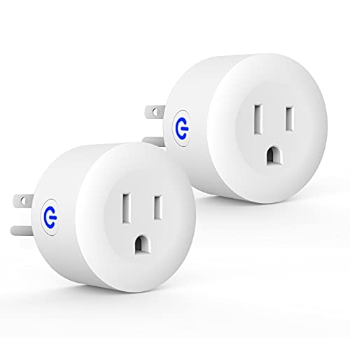 Smart Plug, Zigbee Switch Mini Smart Outlet Works With Alexa, Google Home, Echo (4Th Gen), Echo Plus (Gen 1 & 2), Echo Show 8/10, Smartthings 2015/2018,Works As A Range Extender, Hub Required, 2 Pack