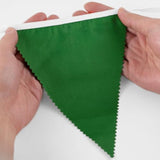 39-Ft Yellow, Green & White Golf Party Triangle Flag Banner