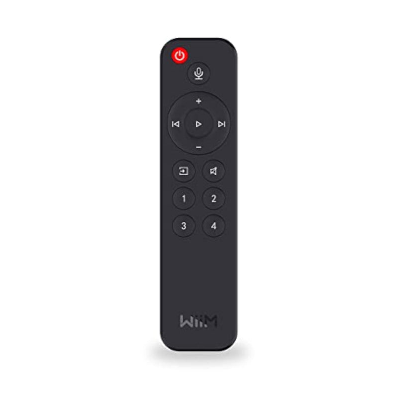 Voice Remote For Mini And Pro Audio Streamer, Push-To-Talk, 4 Music Preset Buttons