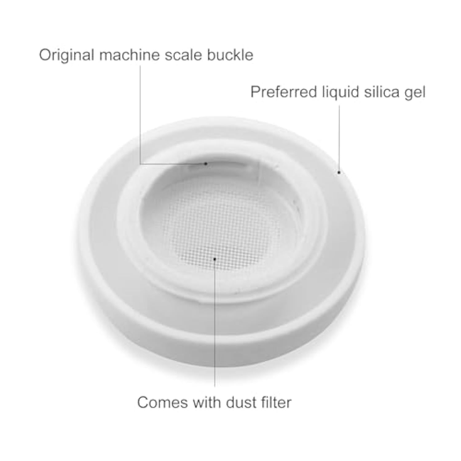 6 Pairs Replacement Ear Tips Compatible With Airpods Pro And Airpods Pro 2 Earphone Silicone Ear Buds Tips With Portable Storage Box S/M/L 3 Sizes Earbuds Set (6 Pairs, White)