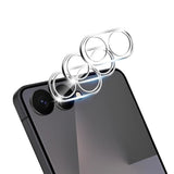 3 Pack For Samsung Galaxy Z Flip 7 Camera Lens Protector, [Strong Adsorption] Ultra-Thin Hd Clear Lens Cover, Individual Anti Scratch Tempered Glass Camera Screen Protector For Z Flip 7 2025