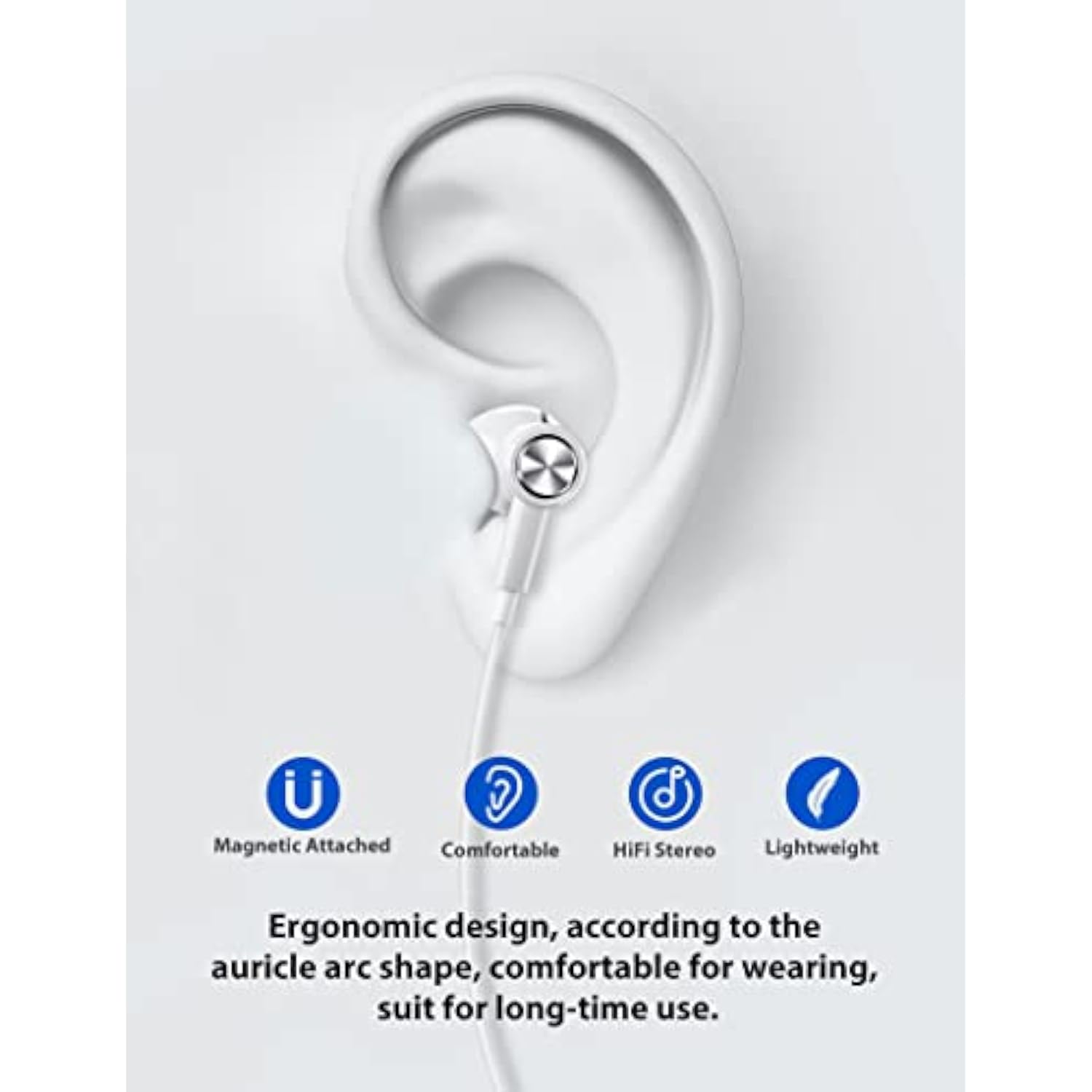 Usb C Headphones, Galaxy S22 Ultra S23 Fe Earbuds Wired Iphone 15 Pro Usb Type