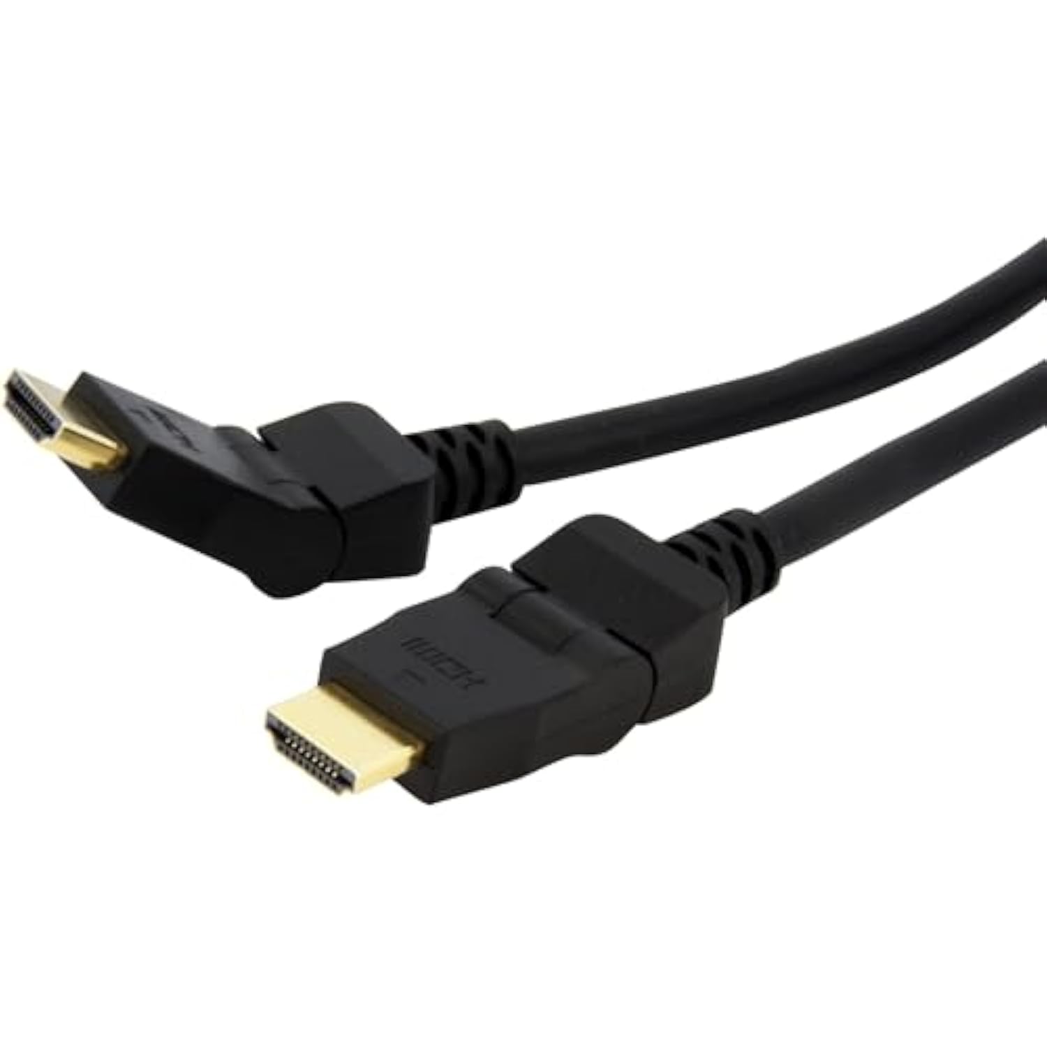 6Ft Swivel Hdmi Cable, 4K High Speed Rotating Hdmi Cord, 4K 30Hz Uhd Hdmi, 10.