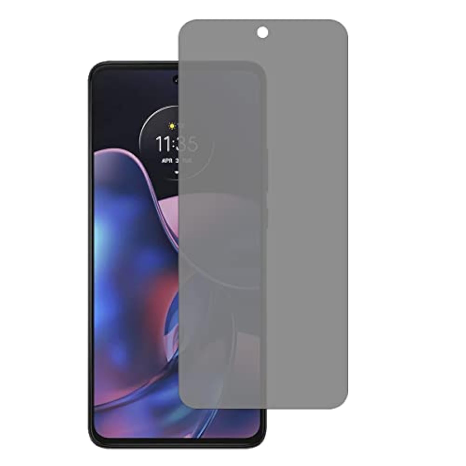 For Motorola Edge 2022 Privacy Glass Screen Protector - [2 Pack] Anti-Spy Privacy Tempered Glass Screen Protector For Motorola Moto Edge 2022 Xt2205-2 Xt2205-1