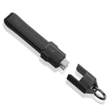 Usb C Cable Keychain, 240W Usb C Keychain Cable, 80Gbps Data Transfer, 8K 60Hz Video Display For Iphone 16 15, Thunderbolt 4/3, Laptop, External Ssd, In Black 13Cm
