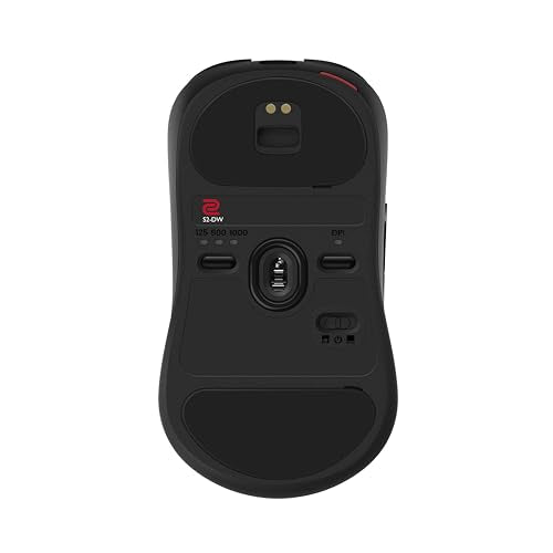 Zowie U2-Dw 4K Wireless Mouse For Esports, Sports Science, 4K Enhanced Receiver, 60G, Symmetrical, Driverless, 3950 Sensor, 4K Polling Rate Wireless Mouse (U | 3950 Sensor | Symmetrical)