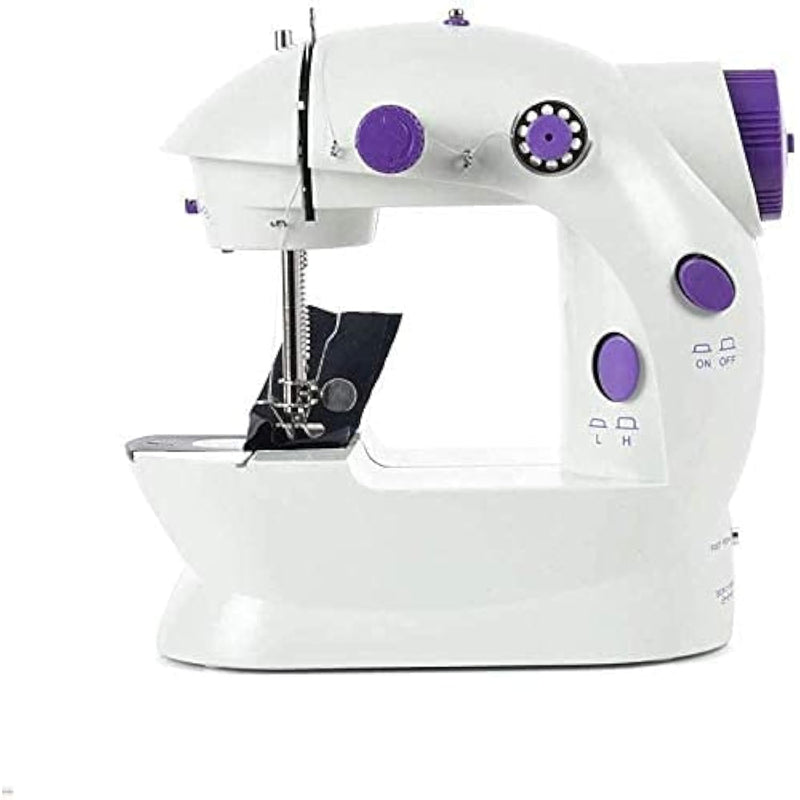 Mini Sewing Machine Upgraded Portable Two Threads Double Speed Double Switches