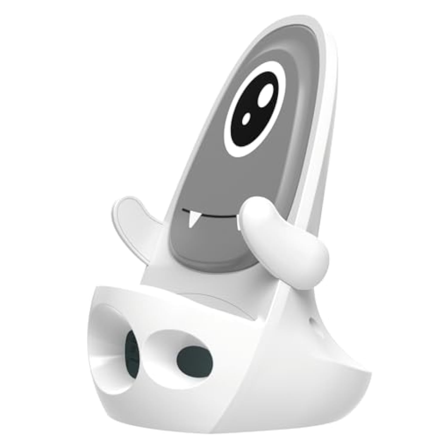 Annskin Wireless Charger Mount 15W Cute Dinosaur Fast Charging Car Phone Holder Stand Silicone Anti-Slip Desk Phone Stand Compatible With Iphone Samsung Android Smart Phones Gps Devices And More