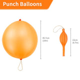 36 Pack Hero Punch Balloons For Kids, Party Favors Comic Hero Design Bounce Balloon For Birthday School Classroom Hand Out Game Supplies