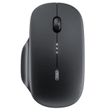 Wireless Mouse Transparent, 2.4G Slim Mouse Rechargeable, Noiseless Computer M