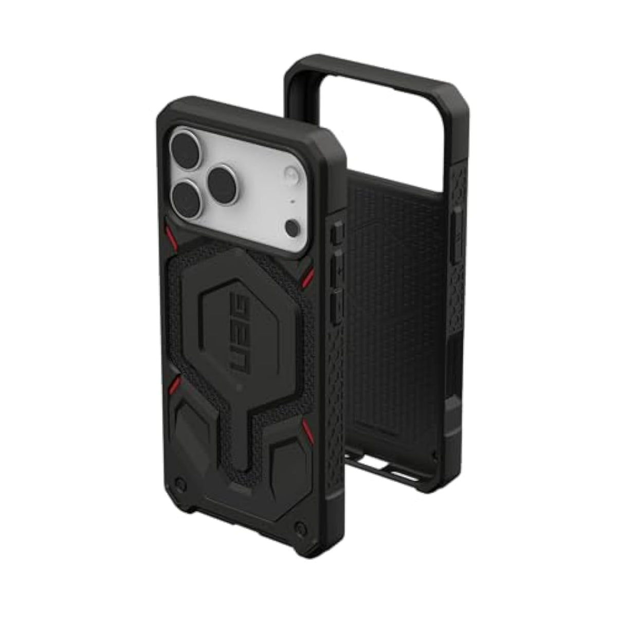 Uag Designed For Iphone 17 Pro Max Case Monarch Pro - Compatible With Magsafe Military Grade Protective Cover, Kevlar Black