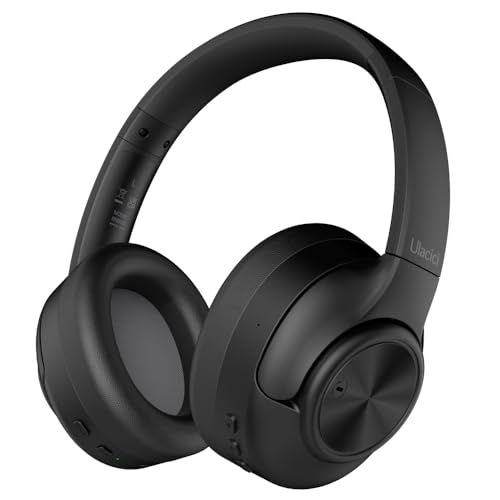 Active Noise Cancelling Headphones: Hybrid Bluetooth Headphones Over Ear with HiFi Audio - Wireless Headset 60H Playtime for Android Bluetooth Devices