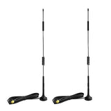 High Gain 5Dbi 4G Lte Cellular Mimo Sma Magnetic Base Antenna Compatible With 4G Lte Wireless Router Modem Hotspot Cellular Gateway Industrial Iot Router Mobile