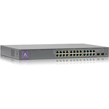 S24-Poe Cloud-Managed Poe+ Switch W/ 24 Gigabit Ethernet Ports And 2 Sfp+ Ports, Power Over Ethernet On 16 Ports, 240W Poe Budget, 2 Sfp+ Ports Support Up To 10 Gbps Fiber/Copper Connections