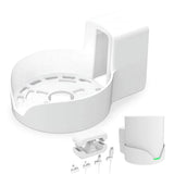 Wall Mount For Deco X10 X15 X20 X50 X55 X60 Wifi 6 Router Bracket With Silicone Cable Organizer Sturdy Space Saving Mesh System Holder,White,3Pack