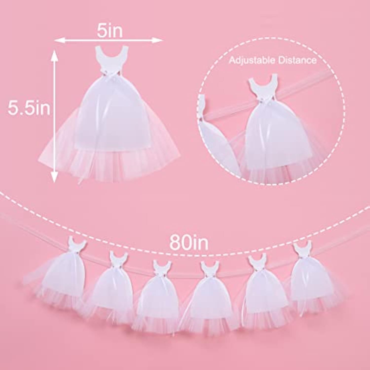 Bridal Shower Banner – Elegant Bride-to-Be Chair & Table Décor for Engagement and Wedding Events