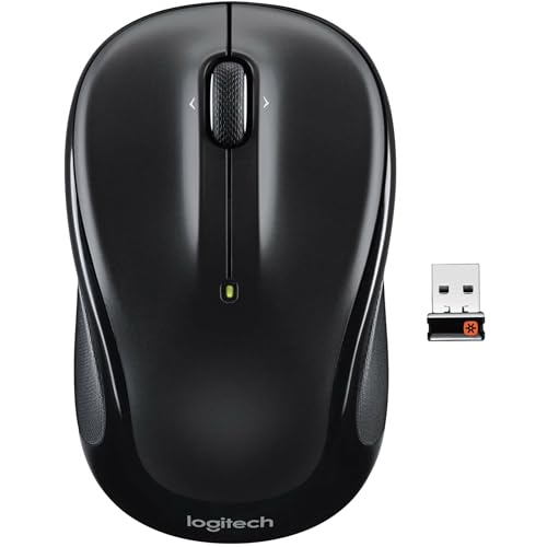 M325 Wireless Mouse For Web Scrolling - Black