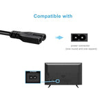 Power Cord Compatible With Philips Tv 42Pfl3704D/F7 37Pf7320A/37 42Pfl7403D/27 42Ta648Bx/37 42Pfl7422D/37 42Pfl7432D/37 Power Cable Replacement