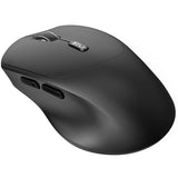 Bluetooth Silent Mouse, Ergonomic Computer Mouse With Side Buttons, Bt4.2 Quiet Mice Without Usb Receiver, 18 Months Battery Life, Compatible With Chromebook, Laptop, Tablet - Black
