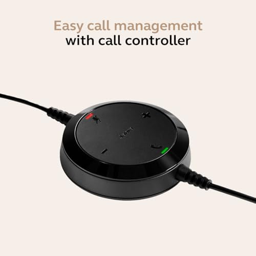 Evolve 20 SE Wired Dual-Ear Headset with Microphone for Work, USB-A and USB-C Wired Headphones, Microsoft Teams Certified, On-Ear Comfort, Connects