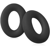 Silicone Earpads For Sennheiser Momentum 4, Sony Wh-1000Xm4, Wh-1000Xm3 Headphones, Replacement Ear Cushions (Black)