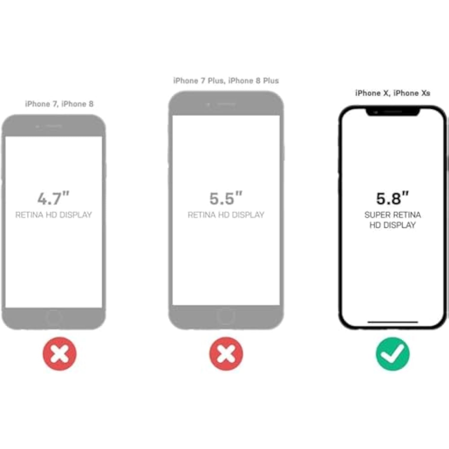 OtterBox Commuter Series Case for iPhone Xs & iPhone X (Only) - Non-Retail Packaging - Bespoke Way (Blazer Blue/Stormy Seas Blue)