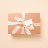 Letterpress Gift Tags, Gold Foil, Thank You, To And From, Set Of 25 Paper Tags With Satin Ribbon