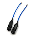 2Pcs M20 Rj45 Waterproof Cat5/5E/6 8P8C Connector Ip67 Ethernet Lan Cable Conn