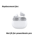 6 Pairs Black Silicone Ear Tips for Beats Studio Buds Headphones