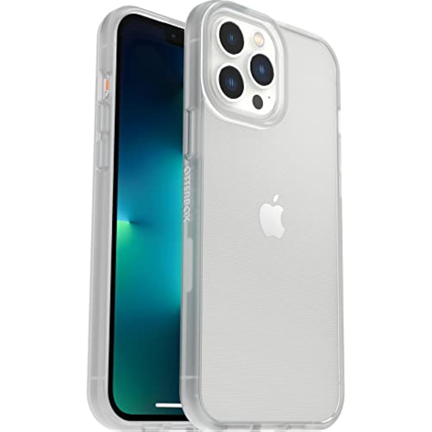 OtterBox iPhone 13 Pro Max & iPhone 12 Pro Max Prefix Series Case - Clear, Ultra-Thin, Pocket-Friendly, Raised Edges Protect Camera & Screen, Wireless Charging Compatible