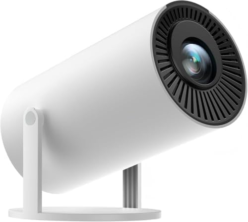 [Auto Keystone] Mini Projector With Wifi And Bluetooth, Portable Movie Projector With 210° Rotatable, 4K 1080P Home Theater Projector Compatible With Smartphone, Tv Stick, Laptop, Hdmi, Usb