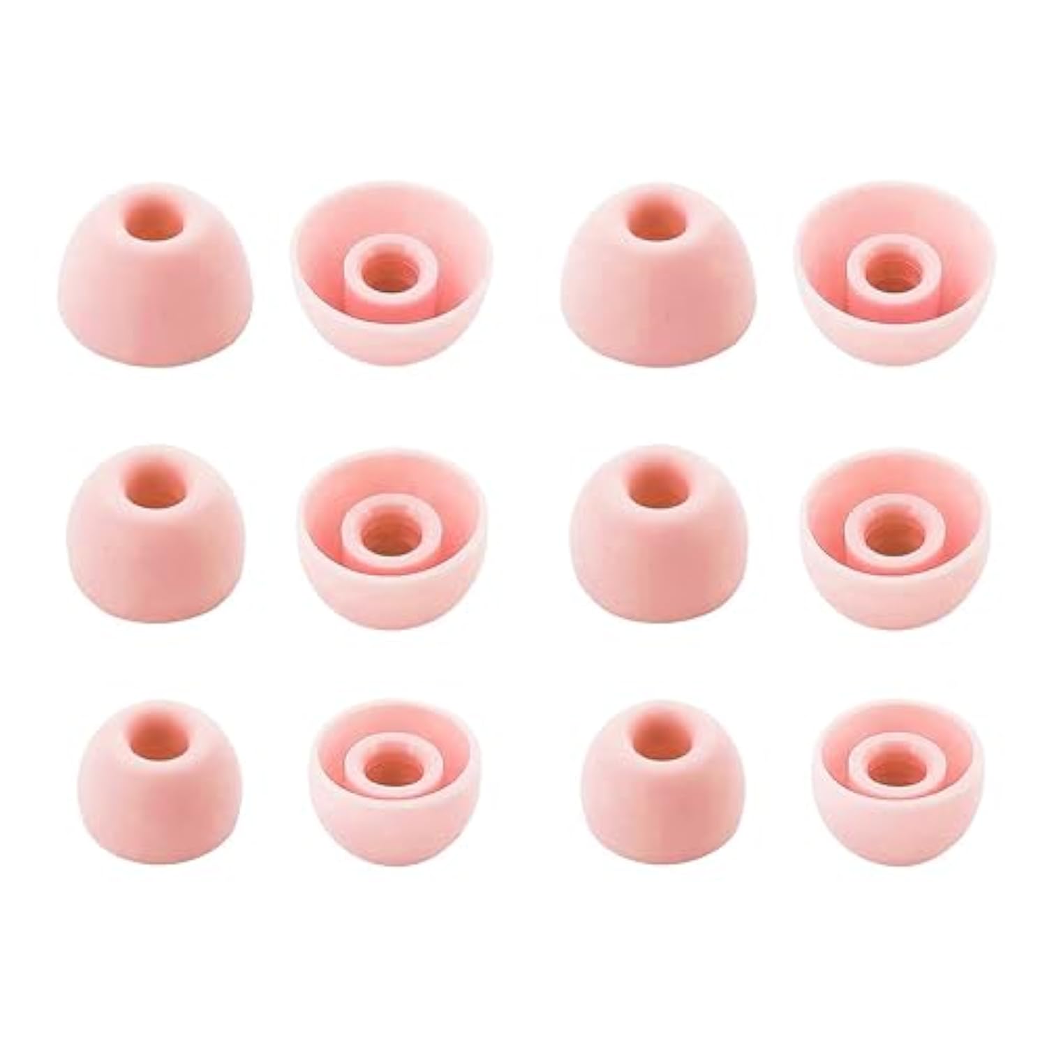Eartips Compatible With Beats Studio Buds +, Studio Buds, Fit Pro Earbuds; 6 Pairs Cosmic Pink Soft Silicone Earbud Tips