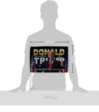 Inauguration Day 2025 Flag Trump Car Flags Bandera Para Carros Window Clip Pole Mount Kit President 47 Auto Decor MAGA Decorations Make America Great Again Republican Gift Made In USA